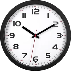 TFA nástenné hodiny 60.3050.01 - čierne TFA60.3050.01