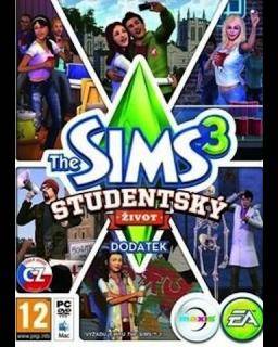 The Sims 3 Studentský život elektronická licence