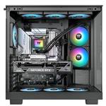 THERMALTAKE LA240 ARGB, černá