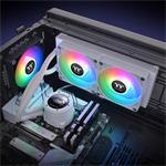 THERMALTAKE TH240 V2 Ultra ARGB, bílá