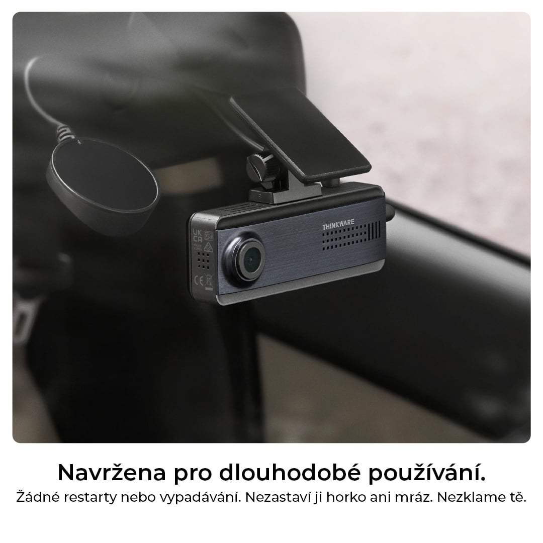 Thinkware Q200 2CH Autokamera 2K+FHD, WiFi, GPS, BT