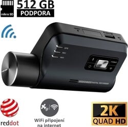 Thinkware Q850 Autokamera 2K WiFi GPS BT Hotspot, čierna