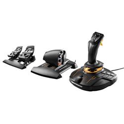 Thrustmaster Joystick T16000M FLIGHT PACK + plynový pedál + pedálová sada, pro PC 