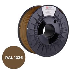 Tisková struna (filament) C-TECH PREMIUM LINE, PETG, perleťová zlatá, RAL1036, 1,75mm, 1kg