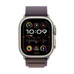 Titánové puzdro Apple Watch Ultra 2 49 mm s napínačom Indigo Alpine - Stredné