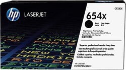 Tlačová kazeta HP 654X, čierna, veľká, CF330X