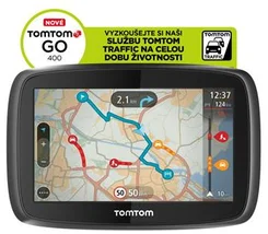 TomTom GO 400 Europe LIFETIME mapy