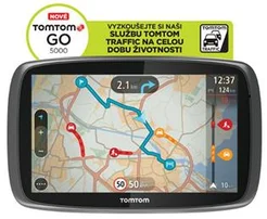 TomTom GO 5000 Europe LIFETIME mapy + Premium pack