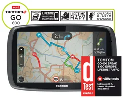 TomTom GO 600 Speak&Go Europe LIFETIME mapy