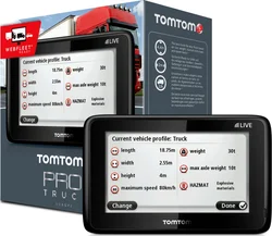 TomTom PRO 5150 Truck LIVE EU LIFETIME mapy