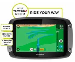 TomTom Rider 40 CE pro motocykly LIFETIME mapy