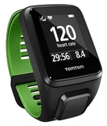 TomTom Runner 3 Cardio (L), černá/zelená