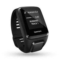 TomTom Spark 3 Cardio + Music + Bluetooth sluchátka (L), černá