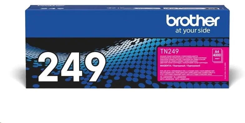 Toner Brother TN-249M purpurový (4000 strán) - originálny