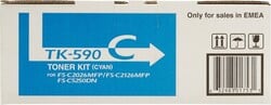 Toner Kyocera TK-590C/ FS-C2026MFP/ C2126MFP/ 5 000 strán/ azúrová