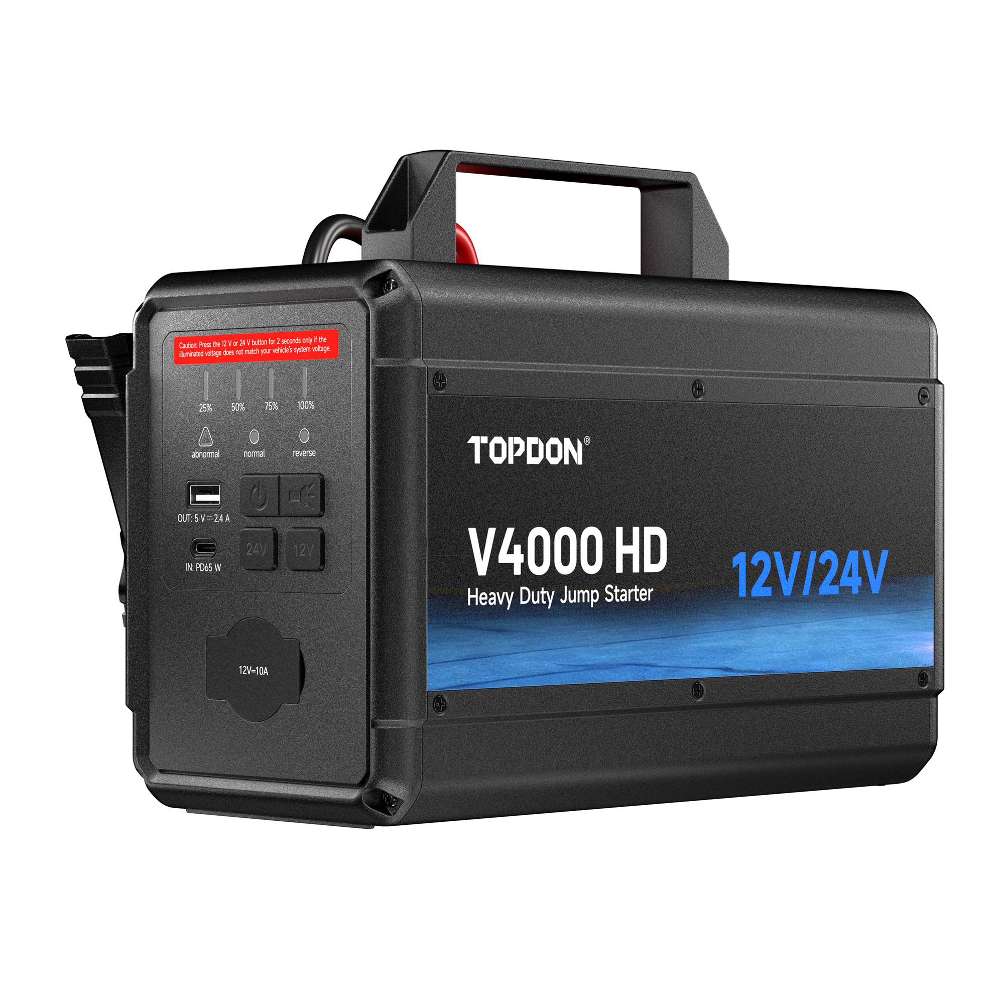 TOPDON Auto Jump Starter V4000 HD
