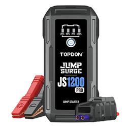 TOPDON Car Jump Starter JumpSurge 1200 PRO, 10000 mAh
