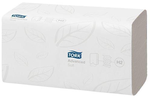 TORK Ručníky "Xpress Soft", bílý, papírové, skládané, systém H2