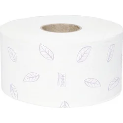 TORK Toaletní papír "Premium mini jumbo", extra bílá, T2 systém, 3-vrstvý, 19 cm průměr
