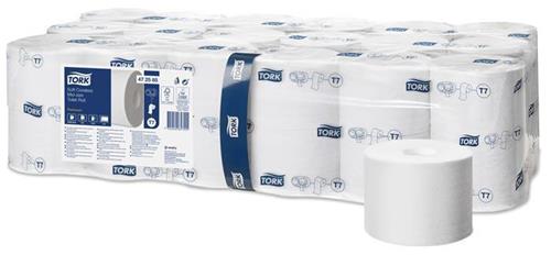 TORK Toaletný papier "Premium", bez stredovej rolky, 2-vrstvový, jemný, stredná veľkosť