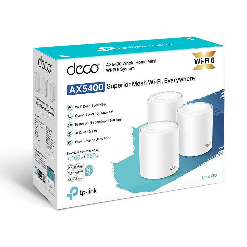 TP-Link Deco X60 (3-pack) (DECO X60 (3-PACK)) | TSBOHEMIA.SK