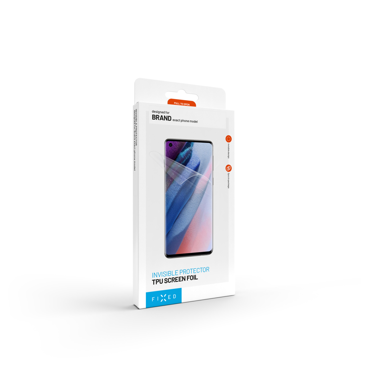 TPU fólia FIXED Invisible Protector pre Xiaomi Redmi Note 15 Pro 4G, 2ks