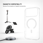 TPU gélové puzdro FIXED MagStory AntiUV s podporou MagSafe pre Apple iPhone 18 Pro Max/17 Pro Max, číre