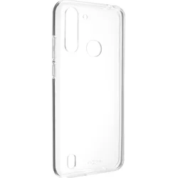 TPU gélové puzdro FIXED pre Motorola Moto G8 Power Lite, číre
