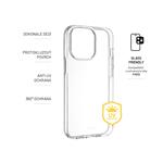 TPU gélové puzdro FIXED Slim AntiUV pre Apple iPhone 15 Pro, číre