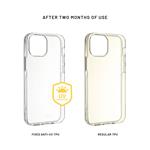 TPU gélové puzdro FIXED Slim AntiUV pre Apple iPhone 15 Pro Max, číre