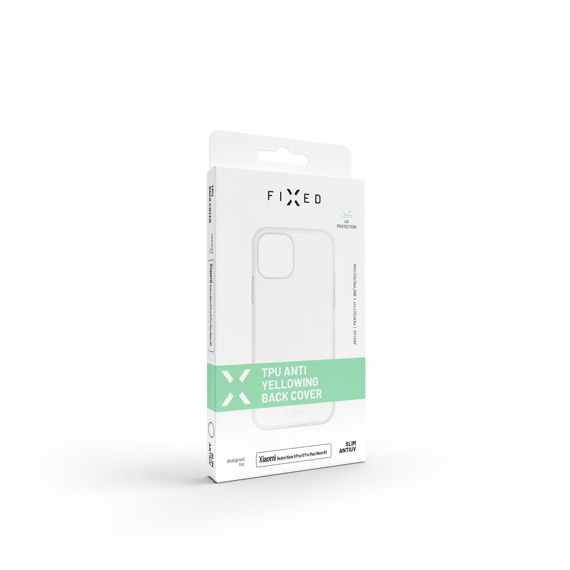 TPU gélové puzdro FIXED Slim AntiUV pre Samsung Galaxy S23, číre