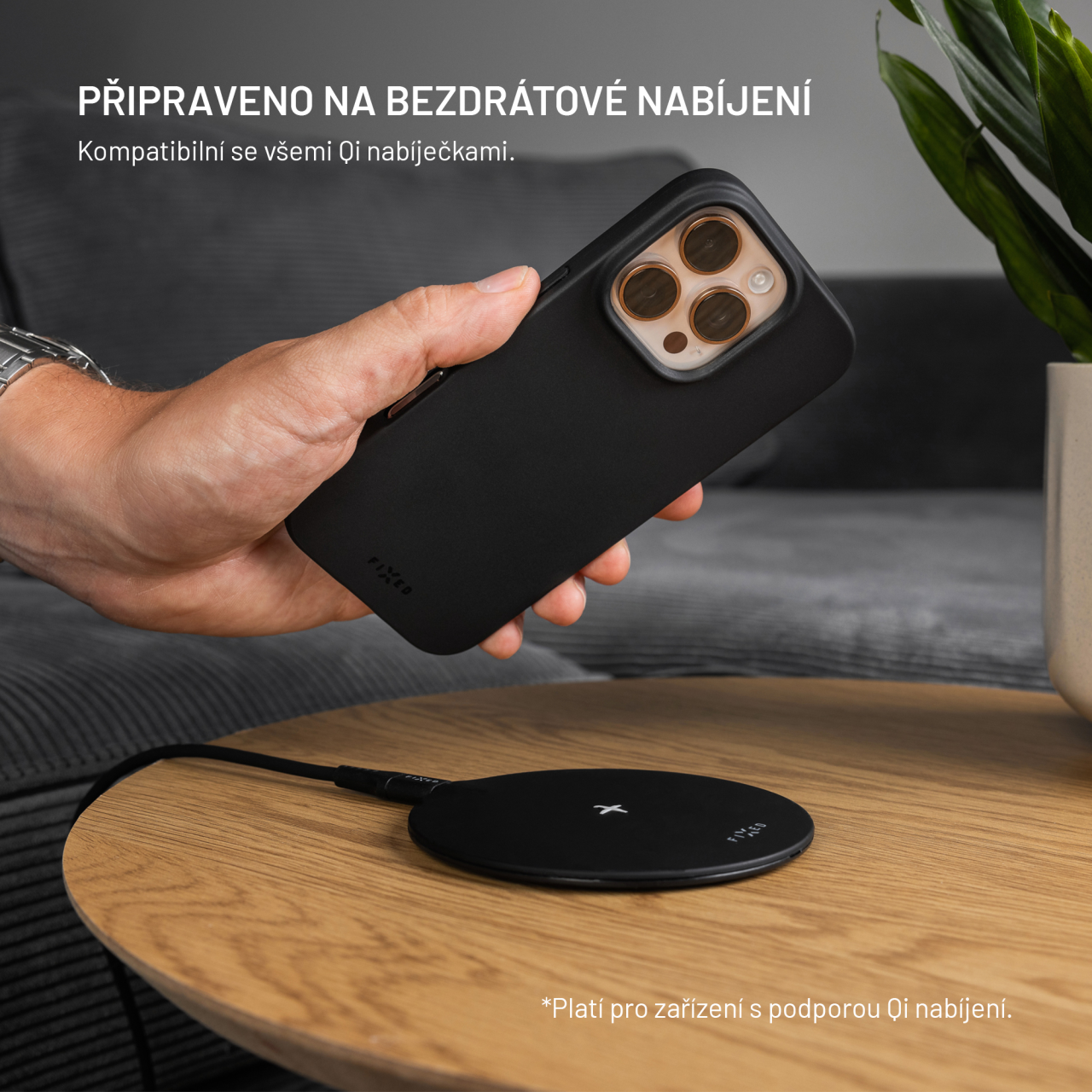 TPU gelový kryt FIXED ReStory pro Samsung Galaxy A36 5G, černý