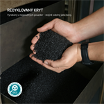 TPU gelový kryt FIXED ReStory pro Samsung Galaxy A36 5G, černý