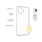 TPU gélový kryt FIXED Story AntiUV pre Apple iPhone 16 Plus, číry