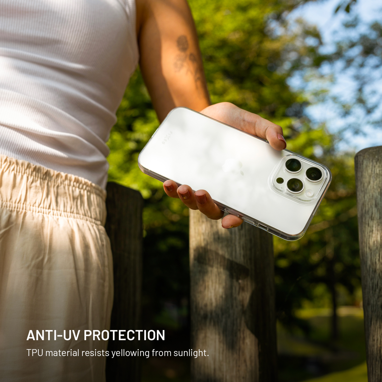 TPU gelový kryt FIXED Story AntiUV pro Samsung Galaxy A36 5G, čirý