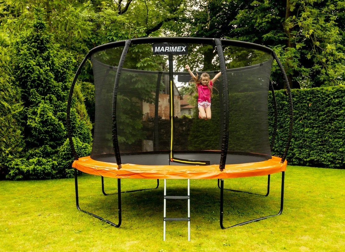 Trampolína Marimex Marimex Premium 366 cm + vnútorná ochranná sieť + schodíky ZADARMO (19000112)