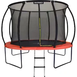 Trampolína Marimex Premium 305 cm + vnútorná ochranná sieť + schodíky (19000111)