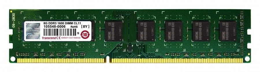Transcend 8GB DDR3 1600MHz CL11 (TS1GLK64V6H)