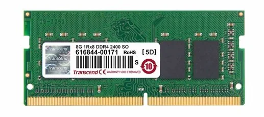 Transcend 8GB DDR4 SO-DIMM 2400MHz CL17 TS1GSH64V4B