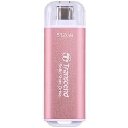 Transcend ESD300P 512GB, External SSD, USB 10Gbps, USB-C