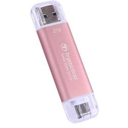 Transcend ESD310P 2TB, External SSD, USB 10Gbps, Type C/A