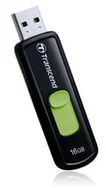 Transcend JetFlash 500 16GB černý/zelený (TS16GJF500)