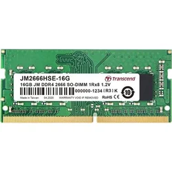Transcend JetRam, 16GB DDR4 2666 SO-DIMM