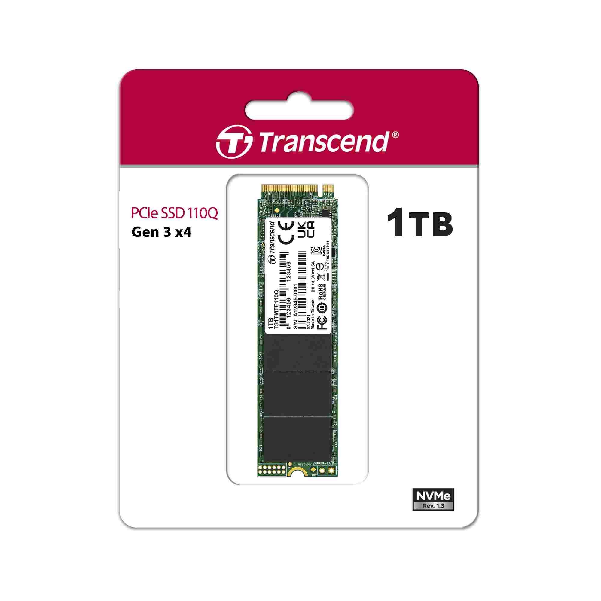 Transcend M.2 SSD 110Q, 1TB