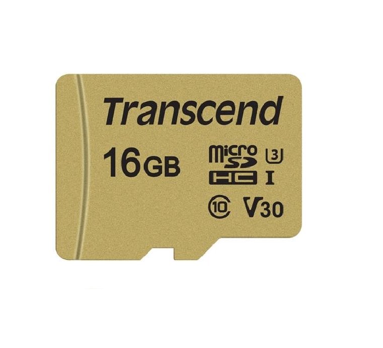 Transcend microSDHC 500S, 16GB