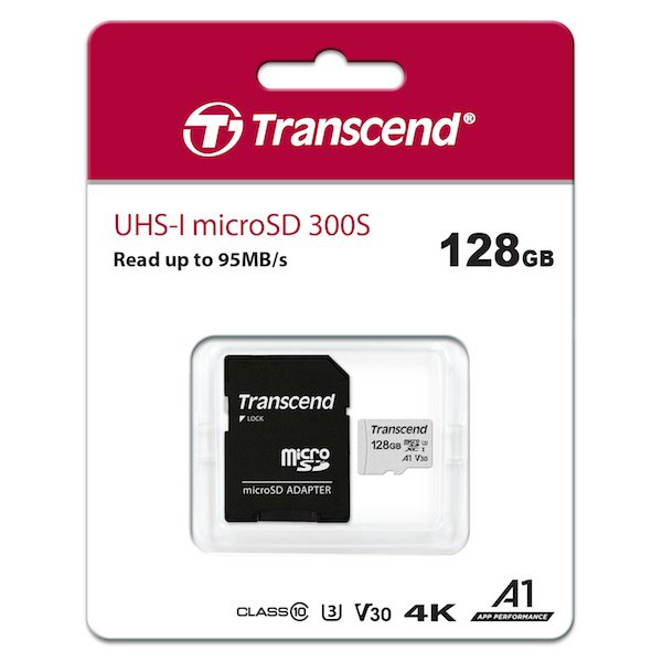 Transcend microSDXC 300S, 128GB