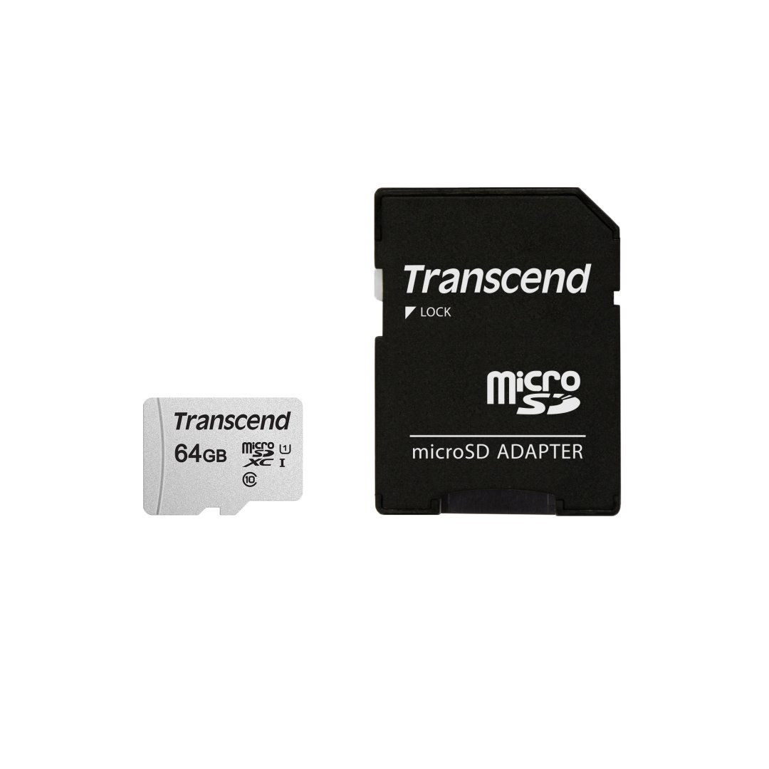 Transcend microSDXC 300S, 64GB