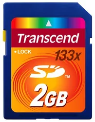 Transcend SD 133x 2GB (TS2GSD133)