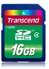 Transcend SDHC 16GB Class4 (TS16GSDHC4)