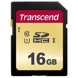 Transcend SDHC 500S, 16GB
